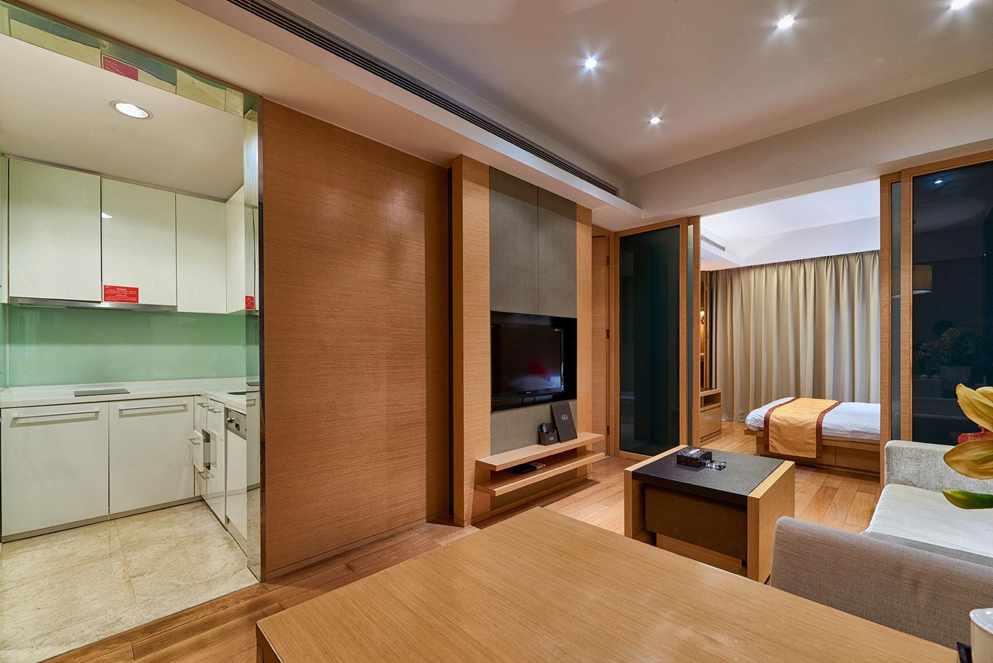 Guangzhou Heefun Apartment - Poly World Trading Center Shajing المظهر الخارجي الصورة