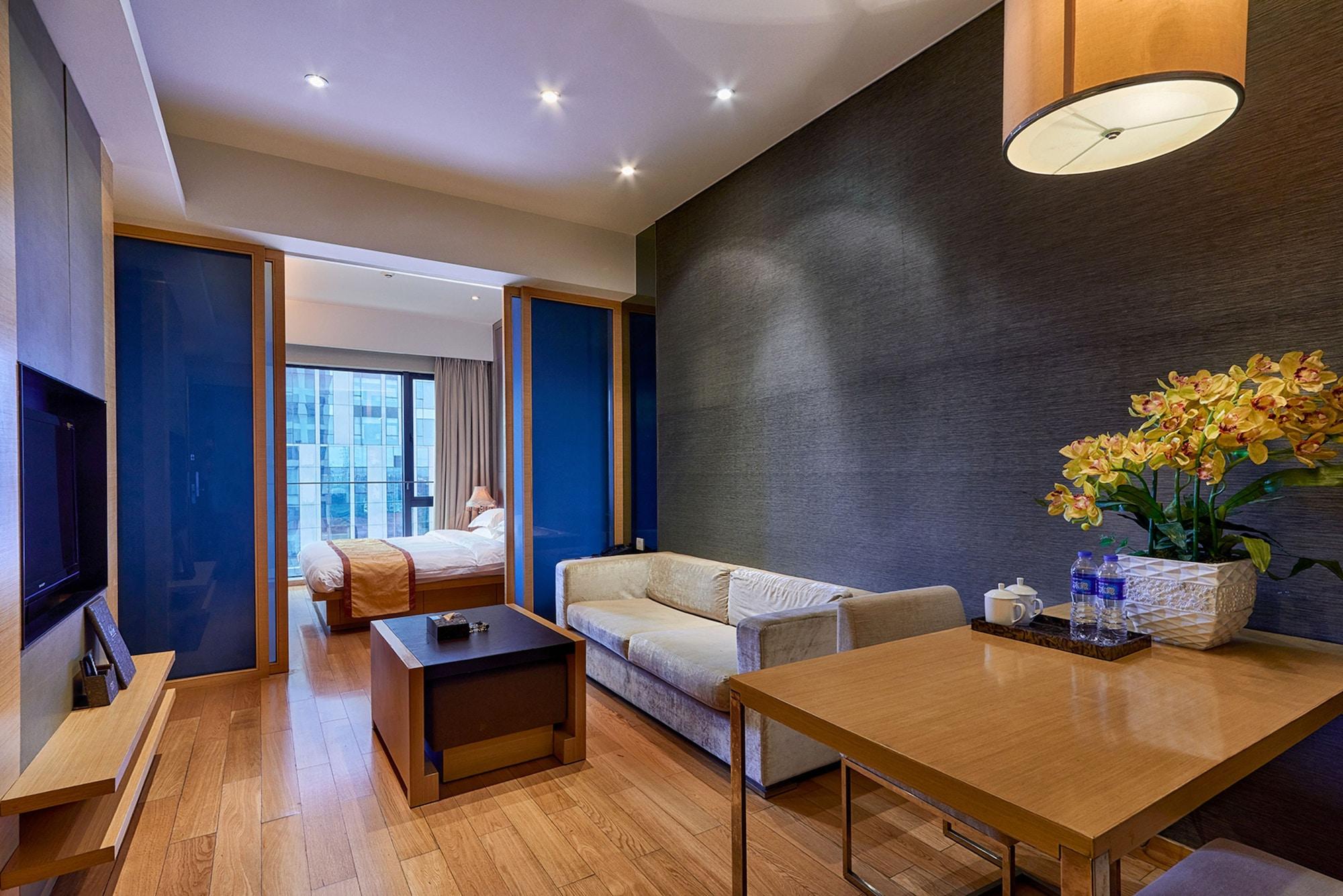 Guangzhou Heefun Apartment - Poly World Trading Center Shajing المظهر الخارجي الصورة