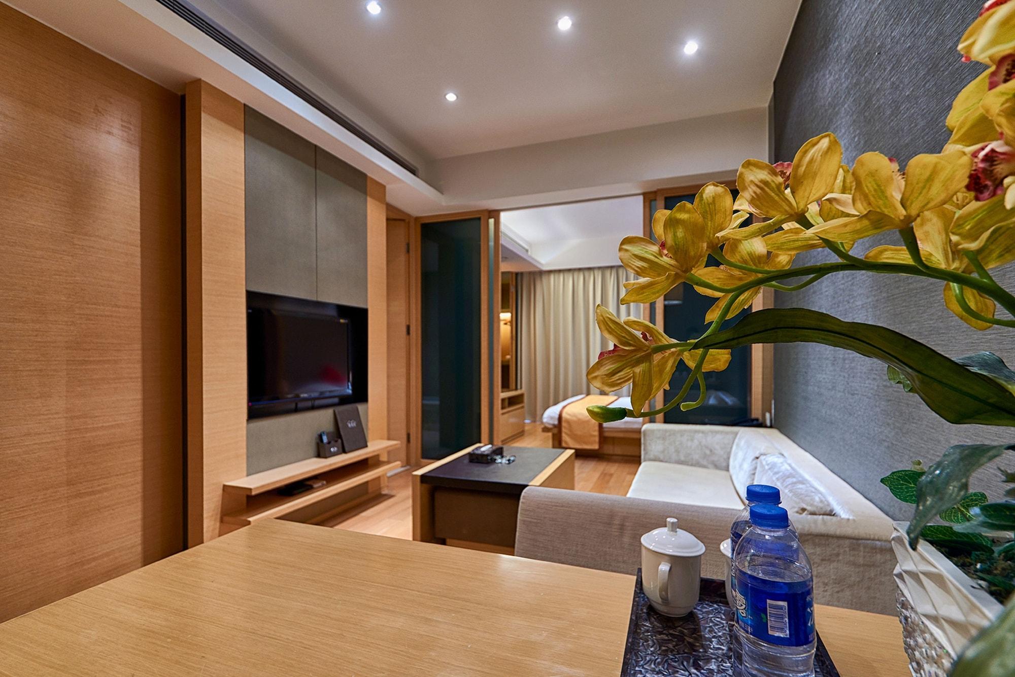 Guangzhou Heefun Apartment - Poly World Trading Center Shajing المظهر الخارجي الصورة