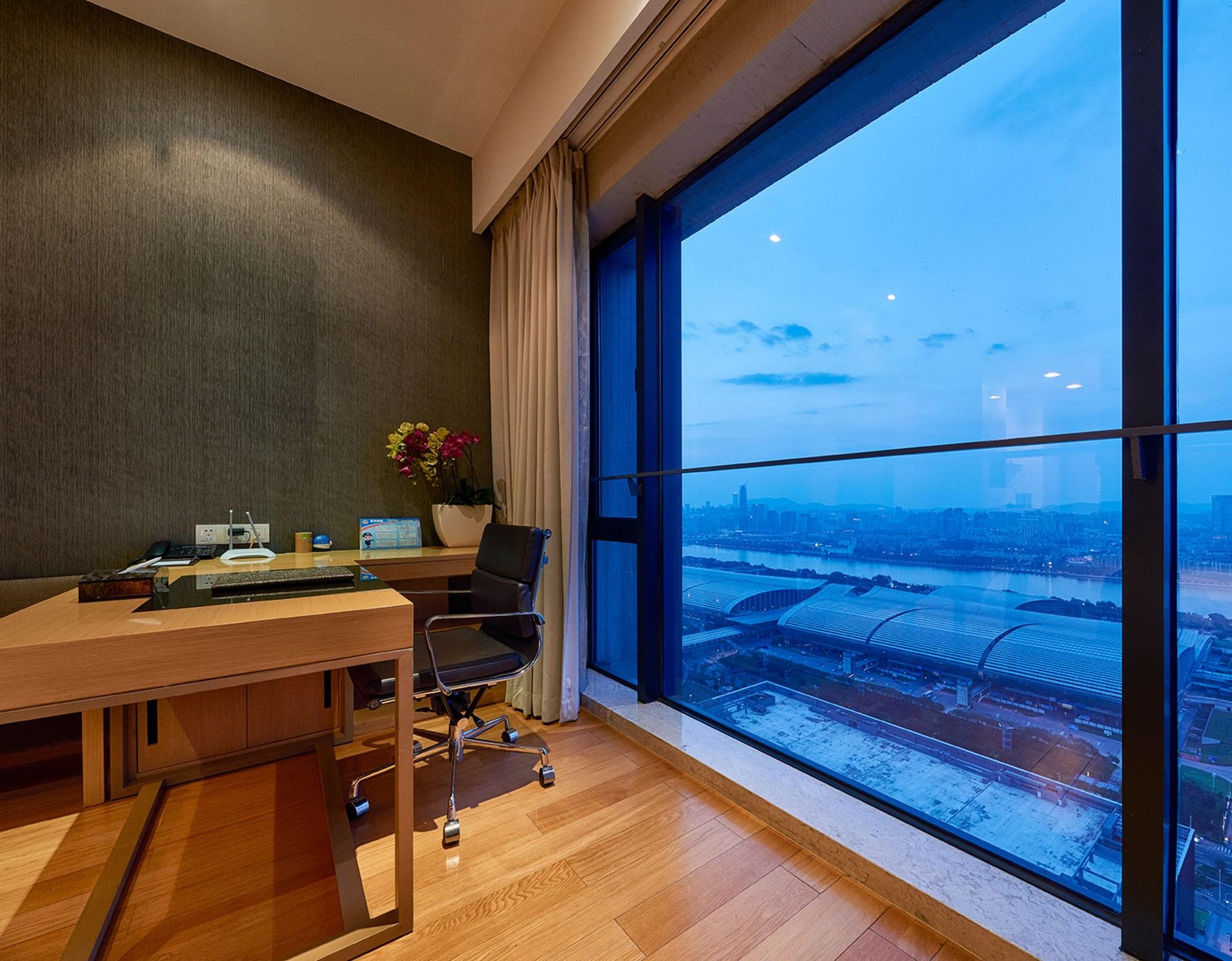 Guangzhou Heefun Apartment - Poly World Trading Center Shajing المظهر الخارجي الصورة