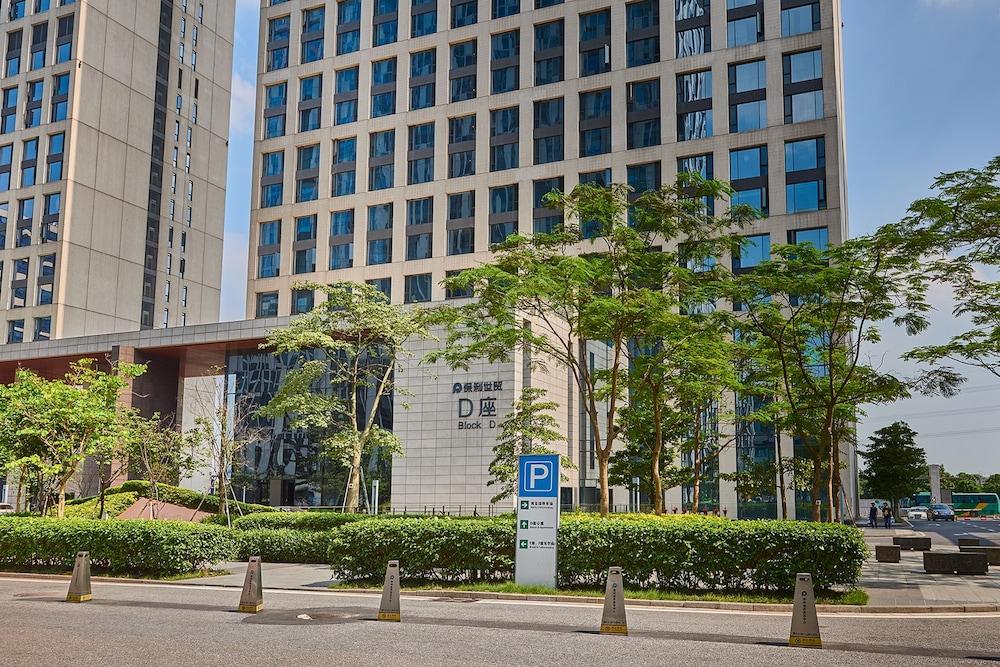 Guangzhou Heefun Apartment - Poly World Trading Center Shajing المظهر الخارجي الصورة